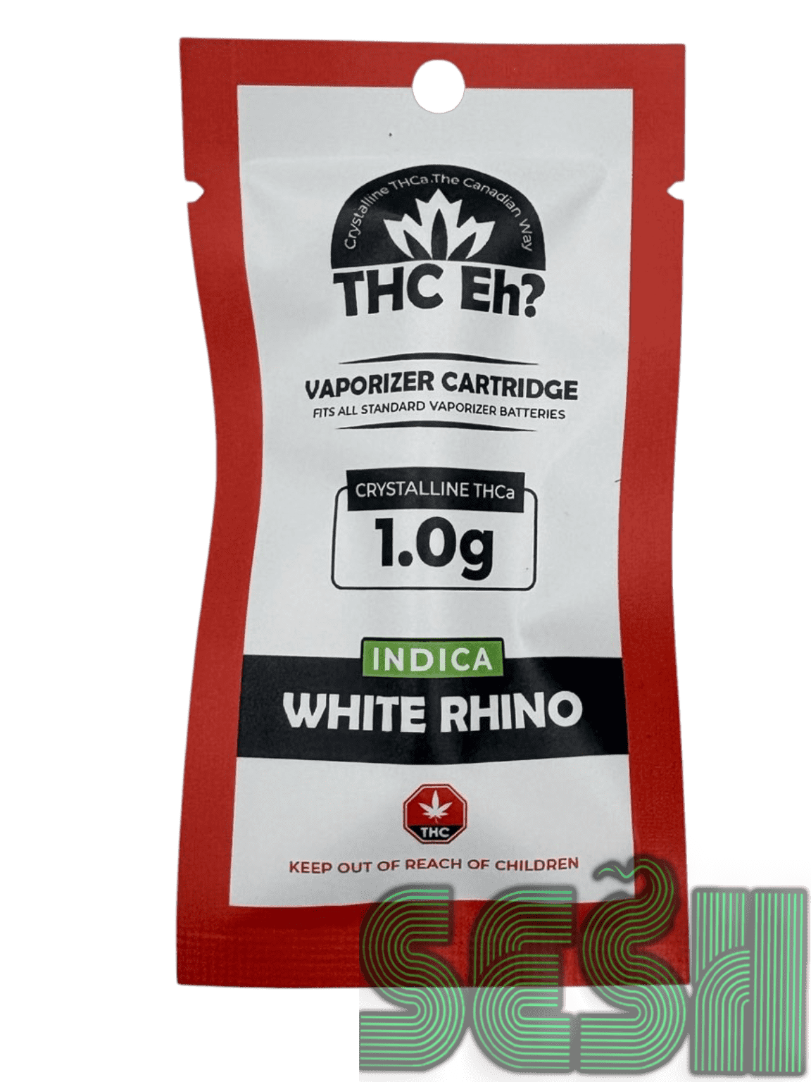 THC EH? CRYSTALLINE THCA VAPE CARTRIDGE – 1.0G