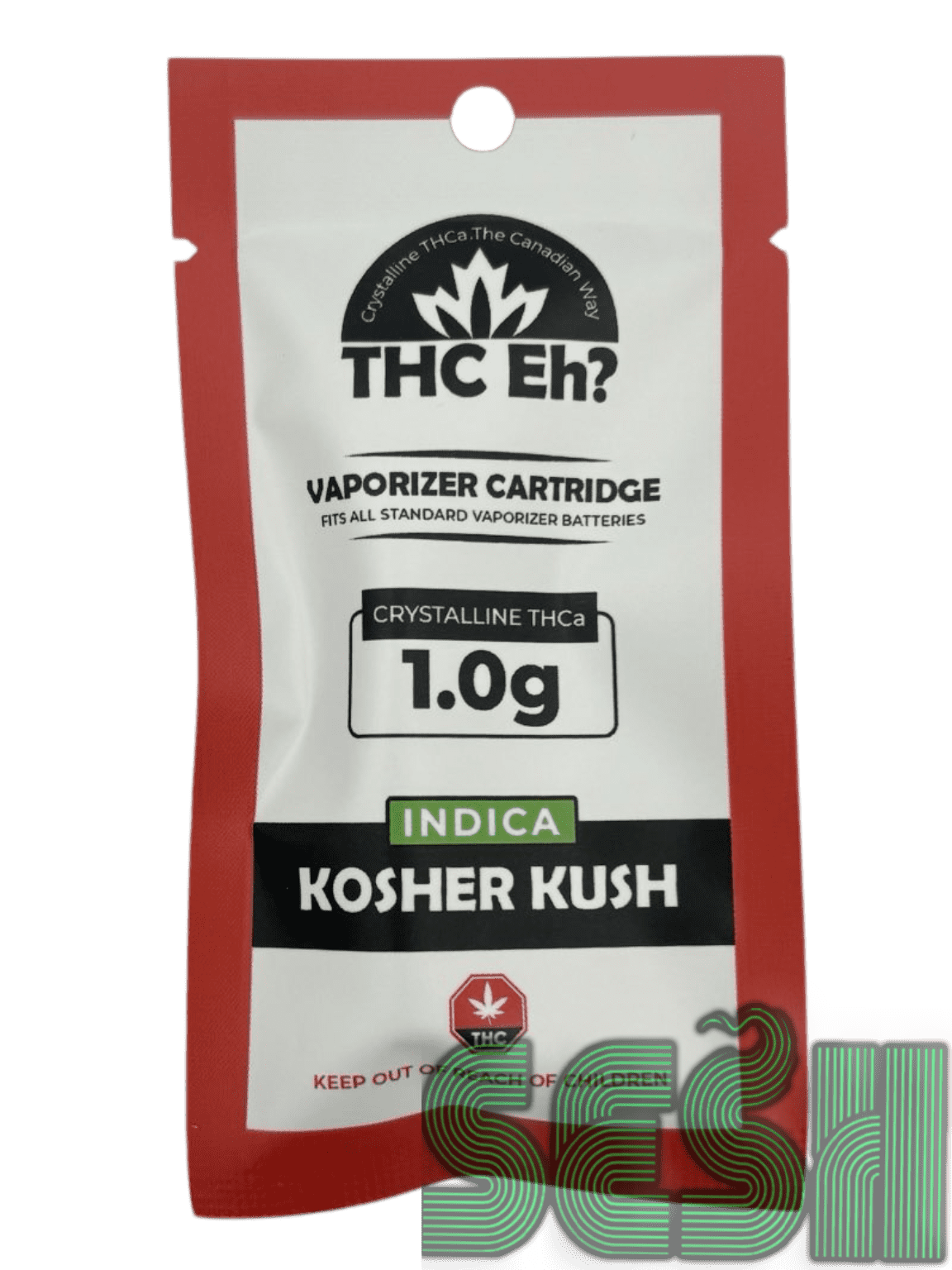 THC EH? CRYSTALLINE THCA VAPE CARTRIDGE – 1.0G - Image 2